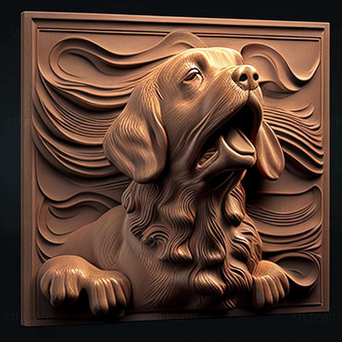 3D model Howavart dog (STL)